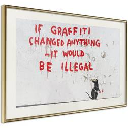 Arkiio Affisch Quotes Graffiti [Poster] 45x30 Poster